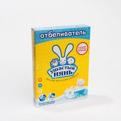 Отбеливатель Ушастый Нянь 500гр\22шт Порошок д/детского белья Коробка