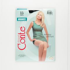 Колготки жен. Conte \96шт 15ден Nuanse nero р.5 м/у