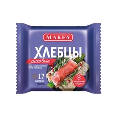 Хлебцы Макфа 60гр\20шт воздушные рисовые "Прованские травы" 