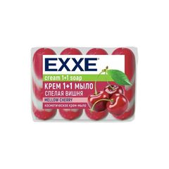 Крем-мыло EXXE 4*75гр\12шт 1+1 Спелая вишня 