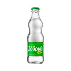 Напиток газир. Добрый 0,25л\12шт Лимон-Лайм ст/б