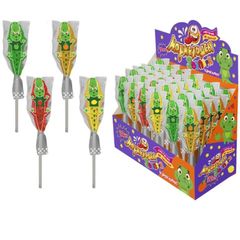 Жев. мармелад Candy Lab 14гр\30шт "Крокодил на палочке" 