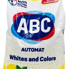 Порошок ABC 3кг\6шт Лимон пакет