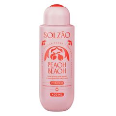 Гель для душа Solzao 400мл\6шт Peach Beach с экстрактом персика 