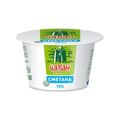 Сметана Чабан 180гр\ 15% 
