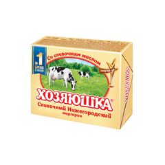 Маргарин Хозяюшка 200гр\20шт 60% сливочный Нижегородский 