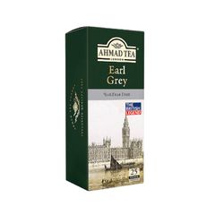 Чай Ahmad Tea 25пак\12шт Эрл Грей черный с ярлыч. в конвертах из фольги 