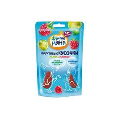 Фруктовые кусочки Фруто Няня 15гр\ Яблоко и малина 