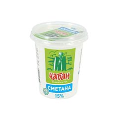 Сметана Чабан 400гр\ 15% 
