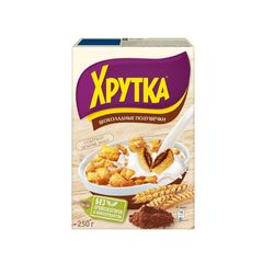 Подушечки Хрутка 250гр\16шт с шоколадной начинкой 
