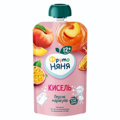 Кисель Фруто Няня 130гр\12шт "Персик-маракуйя" 
