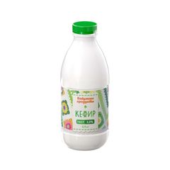 Кефир Бабулины продукты 900гр\ 2,5%  БЗМЖ пэт\бутылка