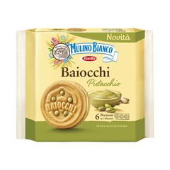 Печенье Барилла 168гр\9шт Байокки с фисташковой начинкой 
