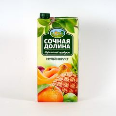 Сок Сочная Долина 1,93л\6шт Мультифруктовый ССН TBA slim