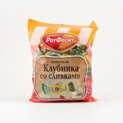 Карамель РотФронт 250гр\ Клубника со сливками 