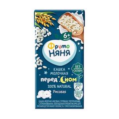 Кашка Фруто Няня 200гр\18шт "Перед сном" молочно-рисовая тетра-пак