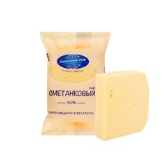 Сыр Молочный мир 200гр\15шт "Сметанковый" 50% вакуум