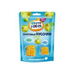 Фруктовые кусочки Фруто Няня 53гр\ из яблок 