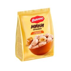 Пряники Яшкино 300гр\10шт мини с вареной сгущенкой 