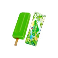 Мороженое Иней 80гр\ Фруктовый лед "Зеленое яблоко" 