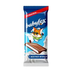 Шоколад Babyfox 24гр\30шт Молочный 