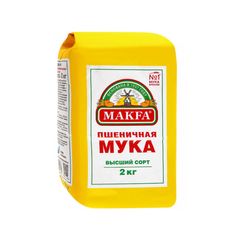 Мука Макфа 2кг\6шт пшеничная В/С 