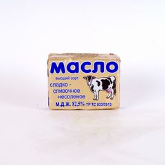 Масло сливочное   180гр\ 82,5% несол. 