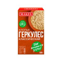 Хлопья Макфа 400гр\12шт Геркулес Классический 
