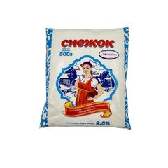 Снежок Молодея 500гр\ Напиток кисломолочный йогуртный 2,5% п/пак